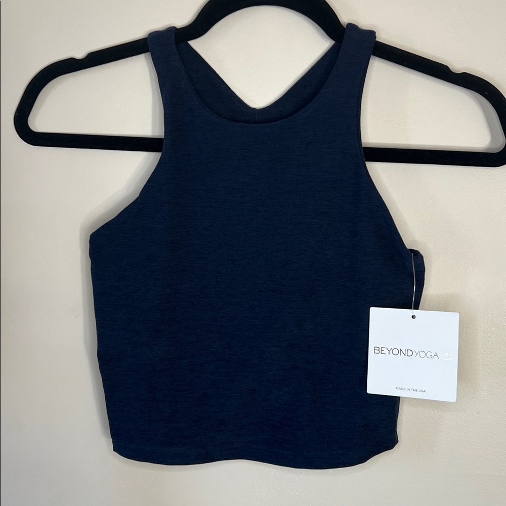 NWT Beyond Yoga XS Spacedye Refocus Cropped Tank - Picture 7 of 11